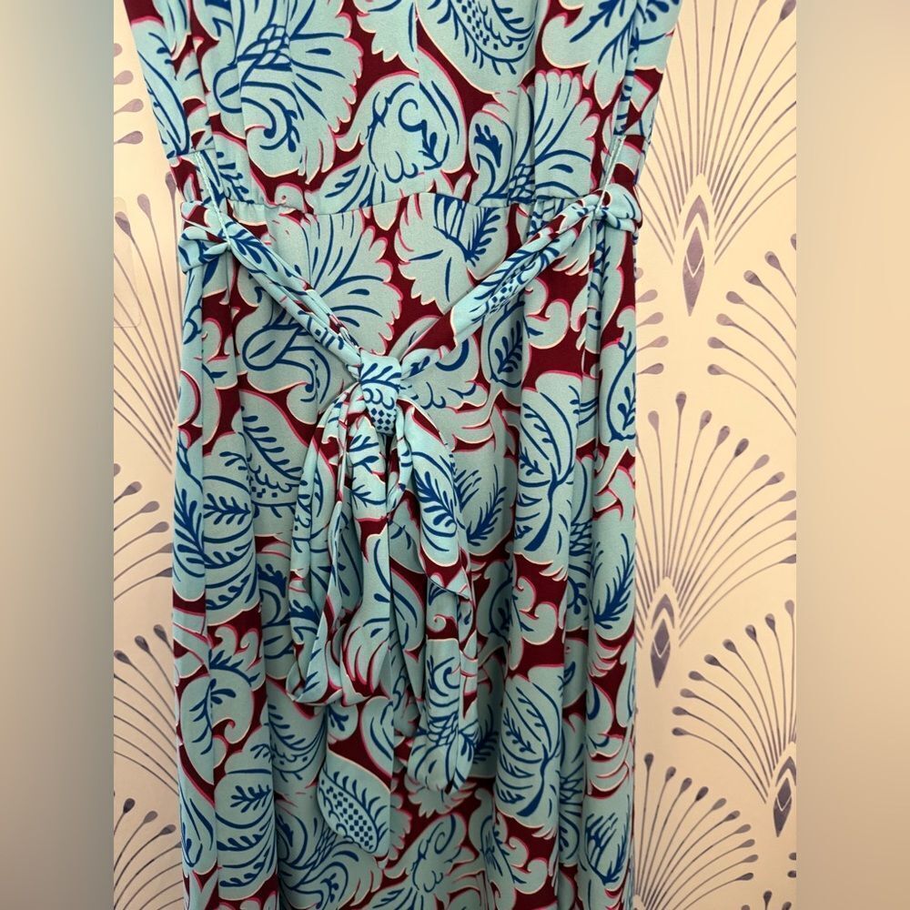 J. Crew Blue Sweetheart Maxi Sundress size 8 - Picture 4 of 8